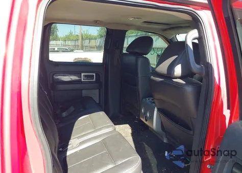 2010 Ford F150 Supercrew из США, поврежденный, VIN 1FTEW1C89AKC18228